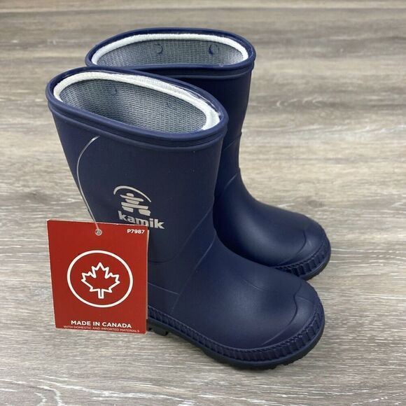 Kamik Toddler Boys' Stomp Waterproof Rubber Size 5 - Picture 1 of 6